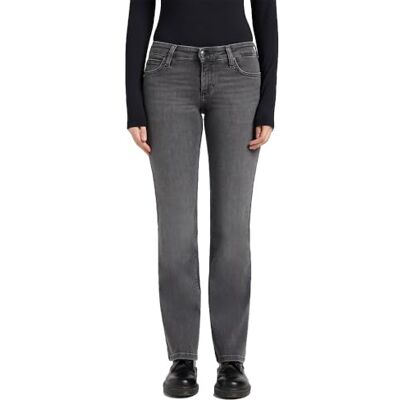 L32T Lee Damskie dżinsy Jessica, Low Rise Bootcut Fit, Bootcut Leg, Szary (Shark Grey), 25W / 31L L32T Lee Damskie dżinsy Jessica, Low Rise Bootcut Fit, Bootcut Leg, Szary (Shark Grey), 25W / 31L