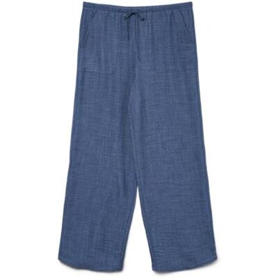 10316385-4690336 Vmmelaney Hw Loose Pant WVN Ga Noos, ciemny denim, M 10316385-4690336 Vmmelaney Hw Loose Pant WVN Ga Noos, ciemny denim, M