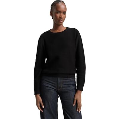 1047882 TOM TAILOR Denim Sweter damski, 14482 – Deep Black, XL 1047882 TOM TAILOR Denim Sweter damski, 14482 – Deep Black, XL