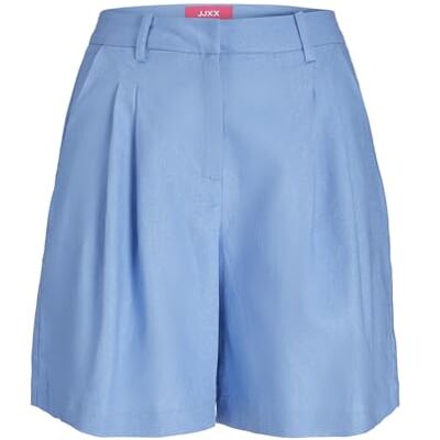 12249950 JJXX Damskie szorty Jxcimberly Linen RLX Hw PNT Sn lniane szorty, Silver Lake Blue, XL 12249950 JJXX Damskie szorty Jxcimberly Linen RLX Hw PNT Sn lniane szorty, Silver Lake Blue, XL