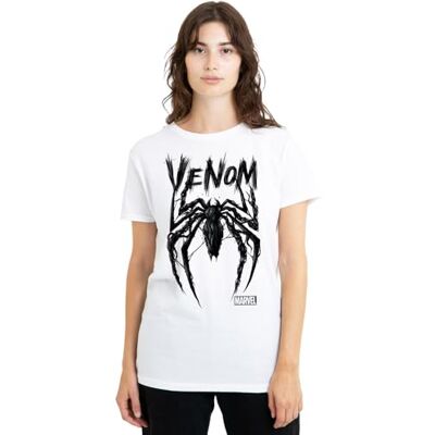 UKWT2-65-MRVL01UK Spiderman Classic Gamerverse Tendril Spider damska koszulka, biała, M, biały, M UKWT2-65-MRVL01UK Spiderman Classic Gamerverse Tendril Spider damska koszulka, biała, M, biały, M
