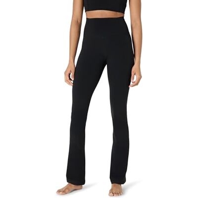 AEWM32600_Black Amazon Essentials Damskie spodnie do jogi Active FormFlex Buttery Soft High Waist Bootcut 80 cm Wewnętrzna nogawka Spodnie do jogi o pełnej długości, Czarny, L AEWM32600_Black Amazon Essentials Damskie spodnie do jogi Active FormFlex Buttery Soft High Waist Bootcut 80 cm Wewnętrzna nogawka Spodnie do jogi o pełnej długości, Czarny, L