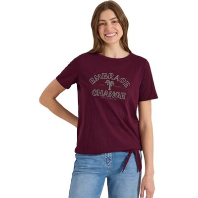 B325298 Cecil Koszula w stylu wypalania Sweet Grape Red XL B325298 Cecil Koszula w stylu wypalania Sweet Grape Red XL
