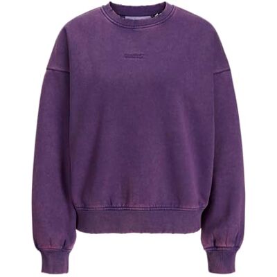 12286268-4877514 JACK & JONES Jxlippa Loose Ls Wash SWT, Petunia, S 12286268-4877514 JACK & JONES Jxlippa Loose Ls Wash SWT, Petunia, S