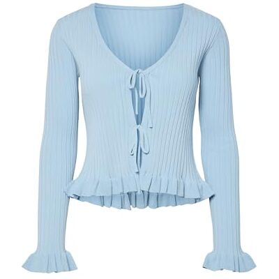 17162168-4890898 Pcragnhild Ls V-Neck Rev Kardigan Pwp, Cashmere Blue, XL 17162168-4890898 Pcragnhild Ls V-Neck Rev Kardigan Pwp, Cashmere Blue, XL