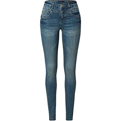 10604221 Kremowy damski dżinsy Amalie kształt dopasowany, bogaty niebieski denim, 25 W x 32 L 10604221 Kremowy damski dżinsy Amalie kształt dopasowany, bogaty niebieski denim, 25 W x 32 L