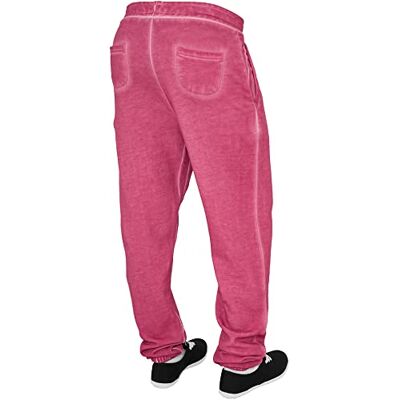 TB459-00106 Urban Classics Damskie spodnie sportowe, ró?owy – fuksja, S TB459-00106 Urban Classics Damskie spodnie sportowe, ró?owy – fuksja, S