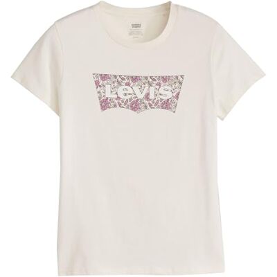 17369 Levi's The Perfect Tee T-Shirt Kobiety, Ananda Floral Bw Fil 1, XXS 17369 Levi's The Perfect Tee T-Shirt Kobiety, Ananda Floral Bw Fil 1, XXS