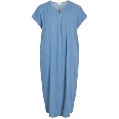 14106798-4748001 Vinea S/L Midi Kaftan, niebieski (medium blue denim), 38 14106798-4748001 Vinea S/L Midi Kaftan, niebieski (medium blue denim), 38