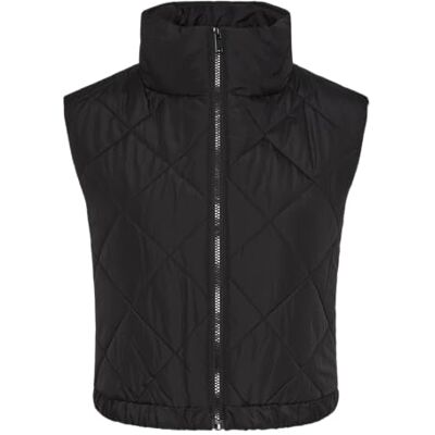 17151401 Pcnippa Quilted Short Vest Bc, czarny, L 17151401 Pcnippa Quilted Short Vest Bc, czarny, L