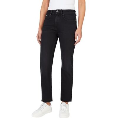 PL204592XF1 Pepe Jeans Proste dżinsy damskie Hw, Niebieski (Denim-xf1), 30W / 32L PL204592XF1 Pepe Jeans Proste dżinsy damskie Hw, Niebieski (Denim-xf1), 30W / 32L