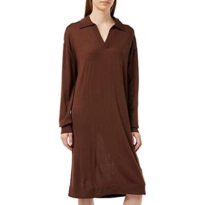 D22133-B692-D312 G-STAR RAW Damska sukienka polo z dzianiny, Brązowy (Chocolate Lab ), XXS D22133-B692-D312 G-STAR RAW Damska sukienka polo z dzianiny, Brązowy (Chocolate Lab ), XXS