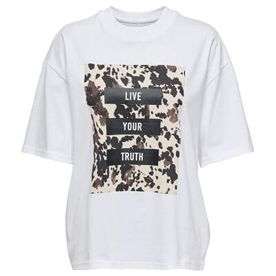 15358200-4861272 Onlriri S/S AOP Print Top Box JRS, Bright White, S 15358200-4861272 Onlriri S/S AOP Print Top Box JRS, Bright White, S