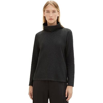 1038885 TOM TAILOR Bluza damska, 34026 Heringbone Structure Anthra, M 1038885 TOM TAILOR Bluza damska, 34026 Heringbone Structure Anthra, M