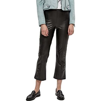 DE5199-9000-S DESIRES Women's Elena PU legginsy czarne, S DE5199-9000-S DESIRES Women's Elena PU legginsy czarne, S