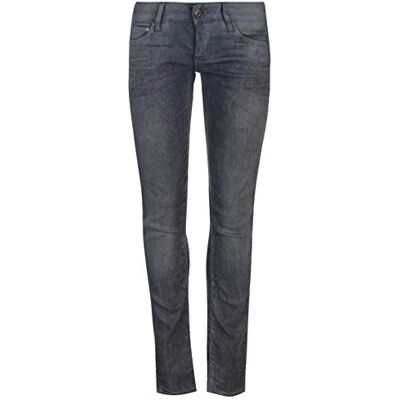 60878-7863-3143 G-STAR RAW Dżinsy damskie 3301 Low Waist Super Skinny, szary (Dk Aged Cobler 7863-3143), 26W x 32L 60878-7863-3143 G-STAR RAW Dżinsy damskie 3301 Low Waist Super Skinny, szary (Dk Aged Cobler 7863-3143), 26W x 32L
