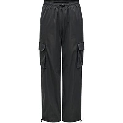 15301004 ONLY Onlcashi Cargo Pant WVN Noos spodnie cargo, raven, XXS / 32L 15301004 ONLY Onlcashi Cargo Pant WVN Noos spodnie cargo, raven, XXS / 32L