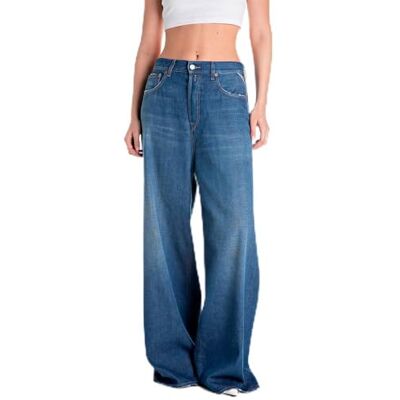 WA535 .000.878 893 Replay Damskie dżinsy Baggy Oversize Margott, 009 Medium Blue, 32W / 32L WA535 .000.878 893 Replay Damskie dżinsy Baggy Oversize Margott, 009 Medium Blue, 32W / 32L