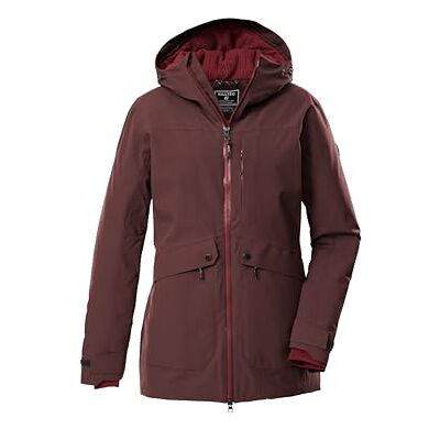 43310-000 killtec Kobiety Parka outdoorowa/funkcjonalna parka z kapturem KOW 16 WMN PRK, dunkelweinrot, 46, 43310-000 killtec Kobiety Parka outdoorowa/funkcjonalna parka z kapturem KOW 16 WMN PRK, dunkelweinrot, 46,