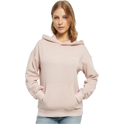 TB5460-00185-0042 Urban Classics Damska bluza z kapturem Small Embroidery Terry Hoody, Rosa, L TB5460-00185-0042 Urban Classics Damska bluza z kapturem Small Embroidery Terry Hoody, Rosa, L