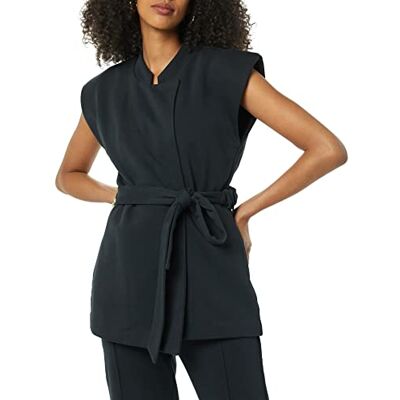 AP-30-Black-S TEREA Kamizelka damska Zuri Wrap, Czarny, S AP-30-Black-S TEREA Kamizelka damska Zuri Wrap, Czarny, S