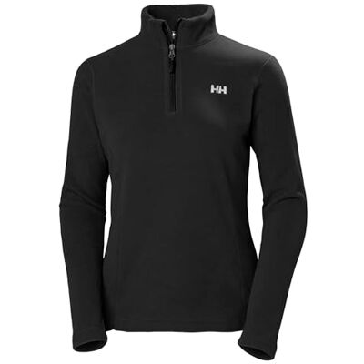 50845 Helly Hansen Damski polar z zamkiem 1/2, czarny, M 50845 Helly Hansen Damski polar z zamkiem 1/2, czarny, M
