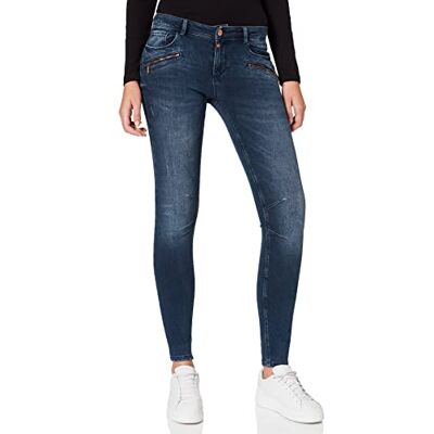 17-10075-01-3052 Timezone Damskie spodnie rekreacyjne Slim Caillatz Deep Royal Blue Wash, 33 W 30 L EU 17-10075-01-3052 Timezone Damskie spodnie rekreacyjne Slim Caillatz Deep Royal Blue Wash, 33 W 30 L EU