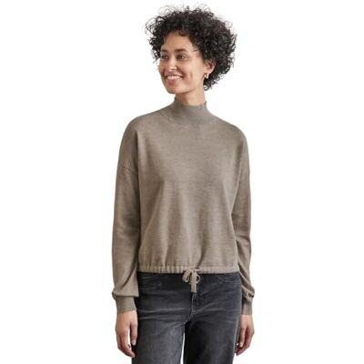 A302965 STREET ONE Krótki sweter turtleneck, Mocha Beige Mel., 36 A302965 STREET ONE Krótki sweter turtleneck, Mocha Beige Mel., 36