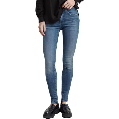 D19079 G-Star RAW Lhana dżinsy skinny, Niebieski (Faded Blue Agate -d441-g763), 30W / 32L D19079 G-Star RAW Lhana dżinsy skinny, Niebieski (Faded Blue Agate -d441-g763), 30W / 32L
