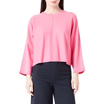 14ETM102H Sisley Sweter damski, Fuksja 258, XL 14ETM102H Sisley Sweter damski, Fuksja 258, XL