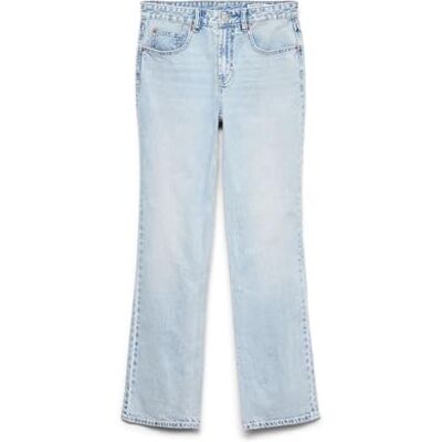 10320597-4627574 Vero Moda Vmtessa Hr Straight Jeans Li3010 Ga, jasnoniebieski (light blue denim), 26W / 32L 10320597-4627574 Vero Moda Vmtessa Hr Straight Jeans Li3010 Ga, jasnoniebieski (light blue denim), 26W / 32L
