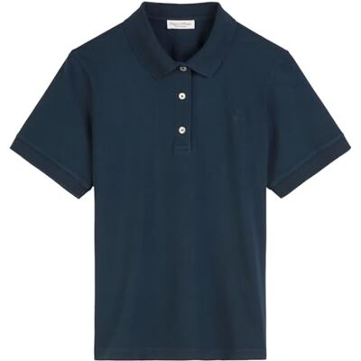 503237153013 Marc OPolo damska koszulka polo z krótkim rękawem z dodatkiem stretchu, krój Regular Fit, 888 g, XS 503237153013 Marc OPolo damska koszulka polo z krótkim rękawem z dodatkiem stretchu, krój Regular Fit, 888 g, XS