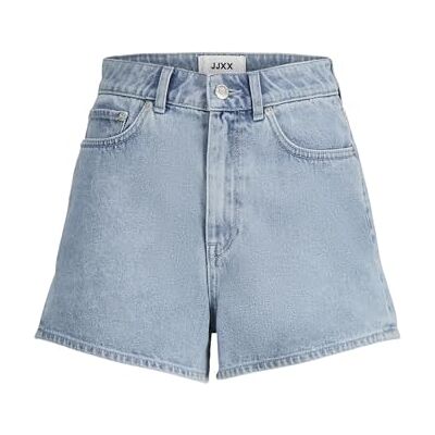 12250116 Jxnany Mini Hw Denim Shorts DNM Sn, Jasnoniebieski denim/szczegóły: wybielany, XL 12250116 Jxnany Mini Hw Denim Shorts DNM Sn, Jasnoniebieski denim/szczegóły: wybielany, XL