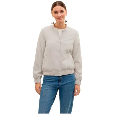 10322329 VERO MODA VMCASSIDY LS Bomber Jacket Boo kurtka bomberka, niebieski (Vapor Blue/szczegóły:Melange, 38, Vapor Blue/Szczegóły: melanż, 38 10322329 VERO MODA VMCASSIDY LS Bomber Jacket Boo kurtka bomberka, niebieski (Vapor Blue/szczegóły:Melange, 38, Vapor Blue/Szczegóły: melanż, 38