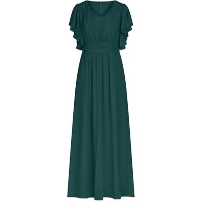 45007_42 APART Fashion suknia wieczorowa Kobiety Langes Chiffonkleid 45007_42 APART Fashion suknia wieczorowa Kobiety Langes Chiffonkleid