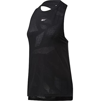 GT3162 Reebok Damska koszulka bez rękawów Burnout, czarna, L, Czarny, L GT3162 Reebok Damska koszulka bez rękawów Burnout, czarna, L, Czarny, L