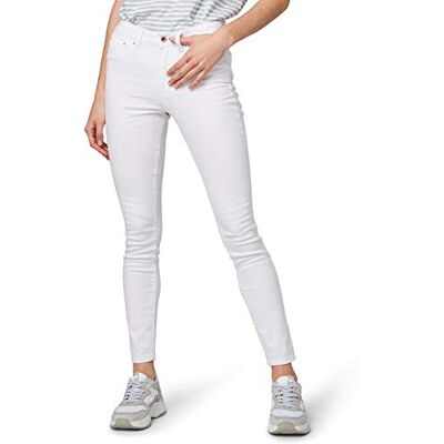 1008865-10101 TOM TAILOR Denim Damski Nela Extra dżinsy skinny 1008865, 10101 White Denim, 30 1008865-10101 TOM TAILOR Denim Damski Nela Extra dżinsy skinny 1008865, 10101 White Denim, 30
