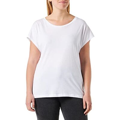 W3795A.000.23496P Replay Damski T-shirt, W3795A, 001 biały, XS, 001 White, XS W3795A.000.23496P Replay Damski T-shirt, W3795A, 001 biały, XS, 001 White, XS