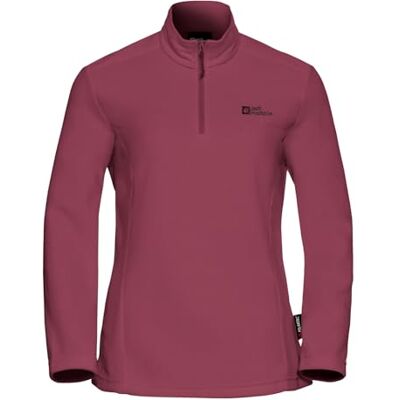 1709532_5114 Jack Wolfskin Damski sweter Taunus Hz W, Raisin, L 1709532_5114 Jack Wolfskin Damski sweter Taunus Hz W, Raisin, L
