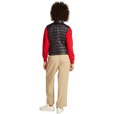 WW0WW45499BDSXXXL Tommy Hilfiger Kamizelka damska UL Down Mock NK WW0WW45499, czarny (czarny), 3XL WW0WW45499BDSXXXL Tommy Hilfiger Kamizelka damska UL Down Mock NK WW0WW45499, czarny (czarny), 3XL