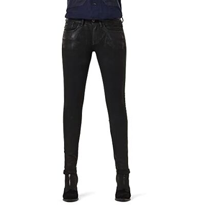 D06746 G-STAR RAW Damskie dżinsy Lynn Mid Waist Skinny, szare (faded industrial grey 9882-B336), 34 W / 32 L, Czarny (Black Radiant Cobler -b472-b996), 24W / 30L D06746 G-STAR RAW Damskie dżinsy Lynn Mid Waist Skinny, szare (faded industrial grey 9882-B336), 34 W / 32 L, Czarny (Black Radiant Cobler -b472-b996), 24W / 30L