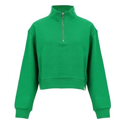 81038-6089-13897 LTB Jeans Damski sweter z wypustkami, krótki sweter, Jolly Green 13897, XS 81038-6089-13897 LTB Jeans Damski sweter z wypustkami, krótki sweter, Jolly Green 13897, XS