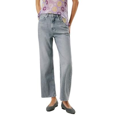 PL2047318SA800030 Pepe Jeans Dżinsy damskie proste UHW Lexa, szare (Denim-8SA), 30W/28L, Szary (denim-8sa), 30W / 28L PL2047318SA800030 Pepe Jeans Dżinsy damskie proste UHW Lexa, szare (Denim-8SA), 30W/28L, Szary (denim-8sa), 30W / 28L