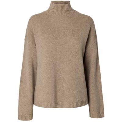 16094759-4564663 Selected Femme Slfcille Ls Knit Lano High Neck Noos, Irish Cream, XS 16094759-4564663 Selected Femme Slfcille Ls Knit Lano High Neck Noos, Irish Cream, XS