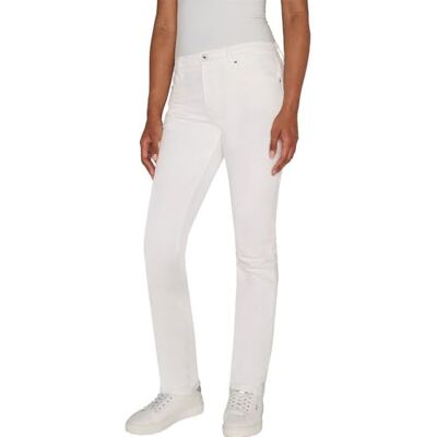 PL204589D76 Pepe Jeans Damskie dżinsy slim Hw, białe (Denim-D76), 24W / 32L, Biały (denim-d76), 24W / 32L PL204589D76 Pepe Jeans Damskie dżinsy slim Hw, białe (Denim-D76), 24W / 32L, Biały (denim-d76), 24W / 32L
