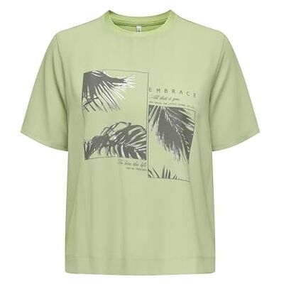15343900-4737735 ONLY Onlnewflora S/S Art O-Neck Top Box JRS, Zimowa gruszka, XS 15343900-4737735 ONLY Onlnewflora S/S Art O-Neck Top Box JRS, Zimowa gruszka, XS