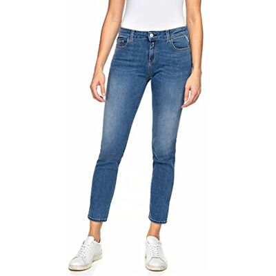 WA429 .000.41A 303 Replay Damskie dżinsy Faaby Powerstretch Denim, 009 Medium Blue, 24W / 28L WA429 .000.41A 303 Replay Damskie dżinsy Faaby Powerstretch Denim, 009 Medium Blue, 24W / 28L