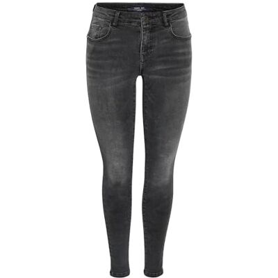 27030587 Noisy may Dżinsy damskie, Dark Grey Denim, 25W / 32L 27030587 Noisy may Dżinsy damskie, Dark Grey Denim, 25W / 32L