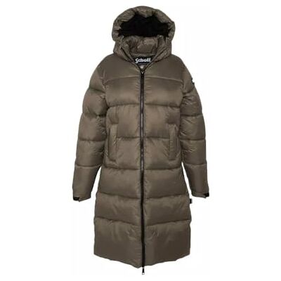 SCHOTT NYC Doudoune FEMME BELSTAR2WRS Schott NYC BELSTAR2WRS Kurtka puchowa Długa damska QUILTEE Schott, brąz, S dorośli SCHOTT NYC Doudoune FEMME BELSTAR2WRS Schott NYC BELSTAR2WRS Kurtka puchowa Długa damska QUILTEE Schott, brąz, S dorośli