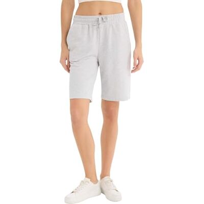 W9369AZ DeFacto Damskie bermudy jeans szorty – spodnie ze stretchem, szary melanż, 3XL W9369AZ DeFacto Damskie bermudy jeans szorty – spodnie ze stretchem, szary melanż, 3XL